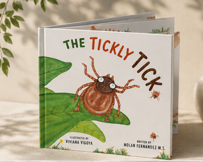 The Tickly Tick picture book cover